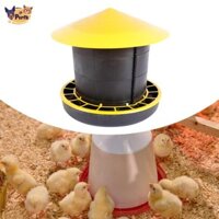 Bát ăn cho gà Perfk Khay đựng thức ăn phân phối có thể tháo rời cho vịt cút móc gà mái