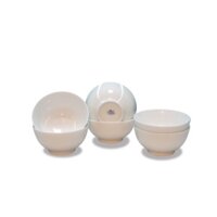 Bát ăn cơm men trắng bóng gốm sứ Bát Tràng 10cái