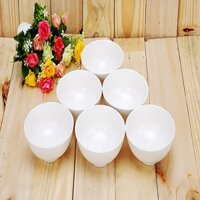 Bát ăn cơm sứ trắng đẹp 11cm chén cơm sứ chịu nhiệt an toàn cho sức khỏe