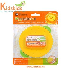 Chén tập ăn Simba hình bánh quy P3341