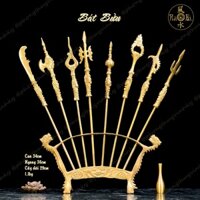 Bát Bửu - Bộ Giáo 8 Binh Khí - Vật Phẩm Đồng Phong Thủy