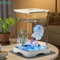 Bát cá để bàn XYAX có lỗ đựng thức ăn Bình đựng nước cho văn phòng tại nhà