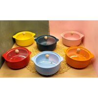 Bát canh có nắp thủy tinh