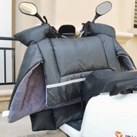 Bạt che chắn gió cho xe máy điện mùa đông, dày dạn bằng lông cừu, bọc chống gió cho xe máy điện, ô tô, chống lạnh, hai mặt mở rộng PE9M