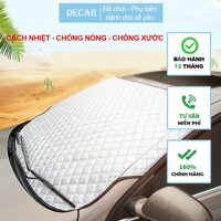 Bạt che ô tô 3 lớp thông minh cao cấp , bạt phủ trùm xe hơi 4 - 7 chỗ chống nước, chống xước, bạt vải dù oxford - Che nắng kính lái