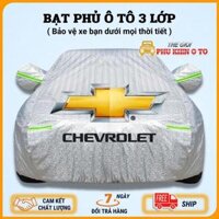 bạt che ô tô 7 chỗ, Bạt Phủ Xe Ô Tô Chevrolet Spark, Colorado, Trailblazer, Aveo, Cruze, Orlando, Captiva,  - TRÁNG NHÔM,2L