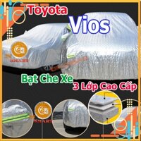 Bạt Che Ô Tô Vios 3 Lớp Tráng Nhôm Phản Quang Cách Nhiệt Chống Thấm Chống Bụi Hiệu Quả Na No Smart Uy Tín Chất Lượng