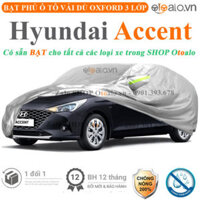 Bạt che phủ xe Hyundai Accent 3 lớp cao cấp – OTOALO
