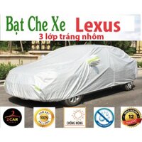 Bạt Che Phủ Xe Lexus RX350 Cao Cấp (bạt 3 lớp Tráng Nhôm, chống xước)-Size YXXL