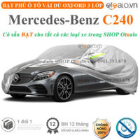 Bạt che phủ xe Mercedes C240 3 lớp cao cấp – OTOALO