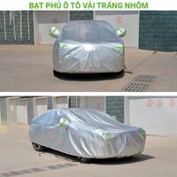 Bạt che phủ xe ô tô Honda City, Bạt trùm xe hơi 4 chỗ 5 chỗ cao cấp chống nắng mưa không thấm nước - Vải Tráng Nhôm