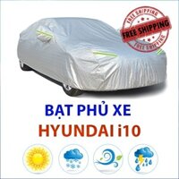 Bạt che phủ xe ô tô HYUNDAI GRAND i10 HATBACK loại dày 3 lớp chống nóng cách nhiệt không thấm nước
