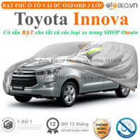 Bạt che phủ xe Toyota Innova 3 lớp cao cấp – OTOALO
