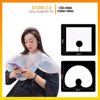 Bạt Choàng Nhuộm Tóc Bằng Vải Không Dệt Chống Nước Dầu Dùng Một Lần (Túi 50cái)