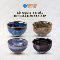Bát Cơm Kiểu Nhật D13 - Bát Cúp Cơm - Chén Ăn Cơm Kiểu Nhật - Gốm Sứ Cao Cấp Bát Tràng