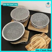 Bát đá, thố đá giữ nhiệt size 18 | Thố đá giữ nhiệt hãng SanCong
