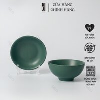 Bát đĩa chấm gia vị, nước mắm màu xanh cổ vịt - Chén dĩa đựng tương, xì dầu nhỏ gọn Dílo - Vỡ 1 đổi 1