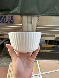 Bát Đĩa Gốm Sứ Decor, Bát Ăn Cơm, Bát Ăn Chè, Chén Dĩa Dễ Thương Bộ Bát Đĩa Màu Trắng Viền Đen Xinh Yêu