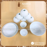 Bát Đĩa Sứ Trắng Cao Cấp Bát Tràng Nhiều Mẫu Mã Đa Dạng Bộ Đồ Ăn Đẹp - Gốm Sứ Bát Tràng