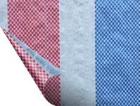 Bạt dứa 3 sọc trắng đỏ xanh Trung Quốc