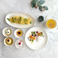 Bát đựng nước chấm, gia vị Cotton - Erato - Hàng nhập khẩu - Bộ 10 bát nước chấm