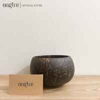 Bát gáo Dừa Chén gáo dừa cao cấp, ăn Salad, hoa quả dầm  ongtre Vietnam - Bát Dừa cao 8cm