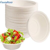 Bát giấy FOUNDTWO Thiết thực thân thiện với môi trường Đồ dùng nhà bếp an toàn tiện lợi