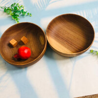 Bát Gỗ Keo 18x5 cm, Bát Đựng Soup, Cháo An Toàn Cho Sức Khoẻ