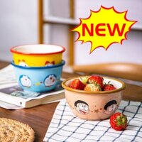 Bát Gốm Ăn Cơm / Salad / Cháo / Cháo Hình Doraemon Phong Cách Mới Graby2023 [Giá Trị CP]