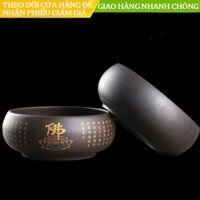 ❖Bát Gốm Đựng Thức Ăn Hình Phật Giáo