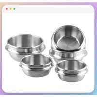 Bát inox 2 lớp dày cao cấp Hàn Quốc đựng canh (스텐 이중 똑배기 )