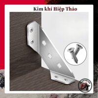 Bát ke góc vuông inox 90 độ đa năng 304 tam giác không rỉ cố định sửa chữa nội thất KGV-IN-L60