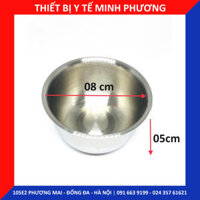 Bát kền, bát đựng bông cồn inox 304 đường kính 6cm 8cm dùng trong y tế
