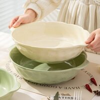 Bát Lớn Cá Bắp Cải Muối, Bát Canh Cỡ Lớn Kiểu Mới Gia Dụng, Bát Canh Gốm Hai Tai, Chuyên Dùng