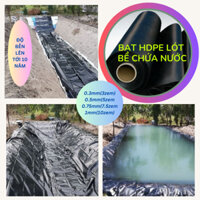 Bạt lót, Bạt lót ao hồ bằng màng HDPE lót ao hồ [6m x 8m] - 0.3mm(3zem)