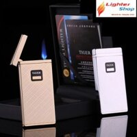 Bật lửa cảm ứng Tiger đan sọc chéo