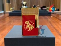 Bật Lửa Cao Cấp 2 Lửa Tai Thỏ ( S.T.Dupont limited edition-year of the Rabbit)