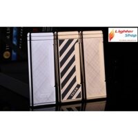 Bật lửa cao cấp bấm cạnh Tiger đan sọc chéo