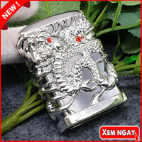 Bật lửa Chief ốp rồng nguyên khối CF1026