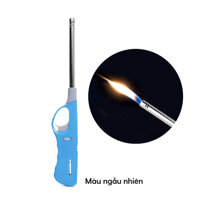 Bật lửa đầu cán dài chuyên dụng để đốt, mồi nến, nến xinh nhật, bếp gas, bếp cồn.... Màu ngẫu nhiên - hàng nhập khẩu