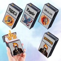 Bật lửa điện hộp thuốc nhiều hình dùng điện