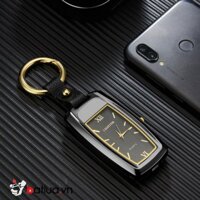 Bật Lửa Điện Kiêm Đồng Hồ Móc Chìa Khóa Màu Đen - BLD0031D
