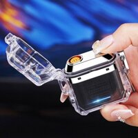 Bật lửa điện vỏ trong suốt