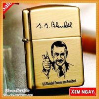 Bật lữa đồng nguyên khối bản kỷ niệm Nhà sáng lập Blaisdell - Đồng nguyên khối