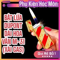 BẬT LỬA DUPONT DÀI HOA VĂN M-31 (XÀI GAS)