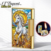 Bật lửa Dupont hình ngựa phi M-80 xài xăng