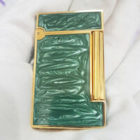 Bật lửa Dupont mini 3D sơn xanh D114