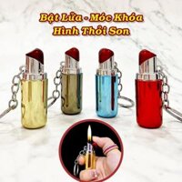 Bật lửa hình thỏi son có móc khóa – (xài gas)