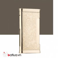 Bật Lửa HONEST lửa khò vỏ kim loại Cao Cấp Họa Tiết Hoa Văn - Creative Skydome Metal Cigarette Lighters High Quality Patterned Metal