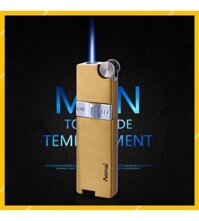 Bật Lửa Hộp Quẹt Aomai Khò 1 Tia Gas Đá Aomai AM-318 Đẹp Độc Lạ Lửa Khò Mạnh Mẽ - Dùng Gas Cao Cấp
